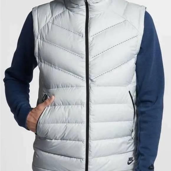 Mens Nike Sportswear Down Fill Aeroloft 2 in 1 Jacket Size XL - Picture 8 of 14